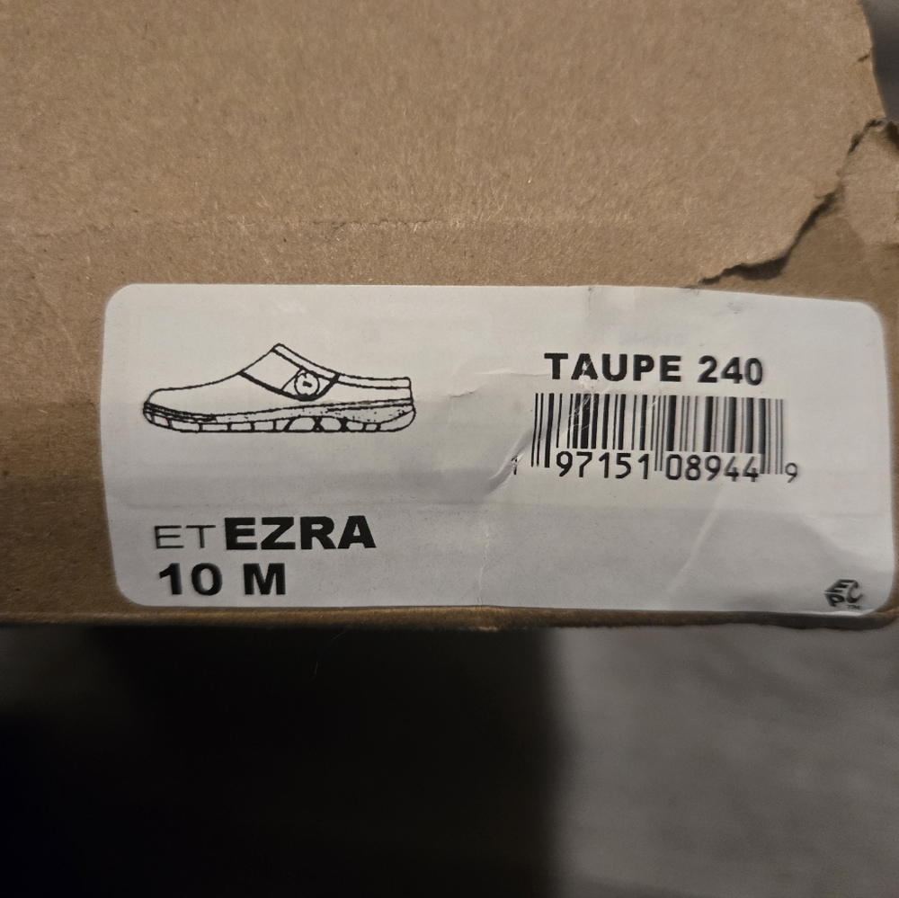 Earth Origins Women's Ezra Clog | Taupe | Size 10 | NWT | Suede NEW - Picture 7 of 7